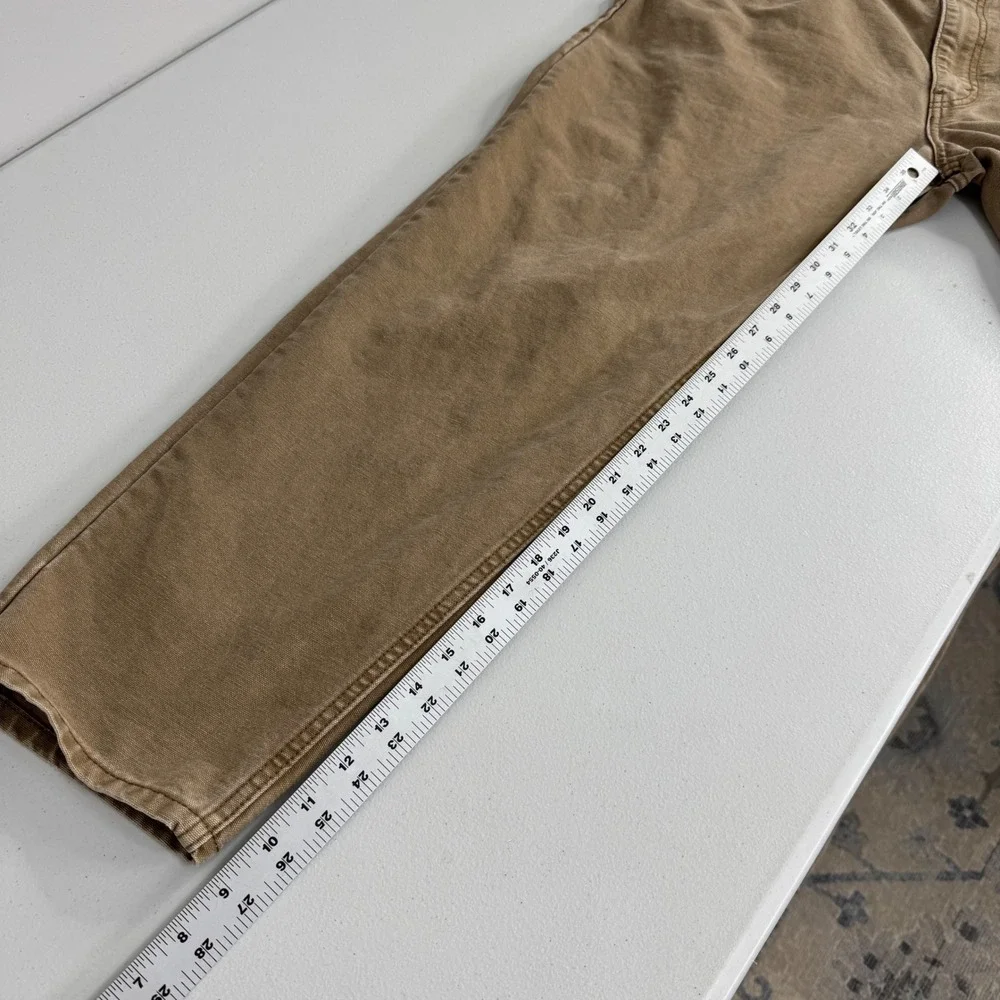 Levi's 550 '92 Relaxed Taper Fit Jean Mens 38x30 Brown Denim Workwear Streetwear